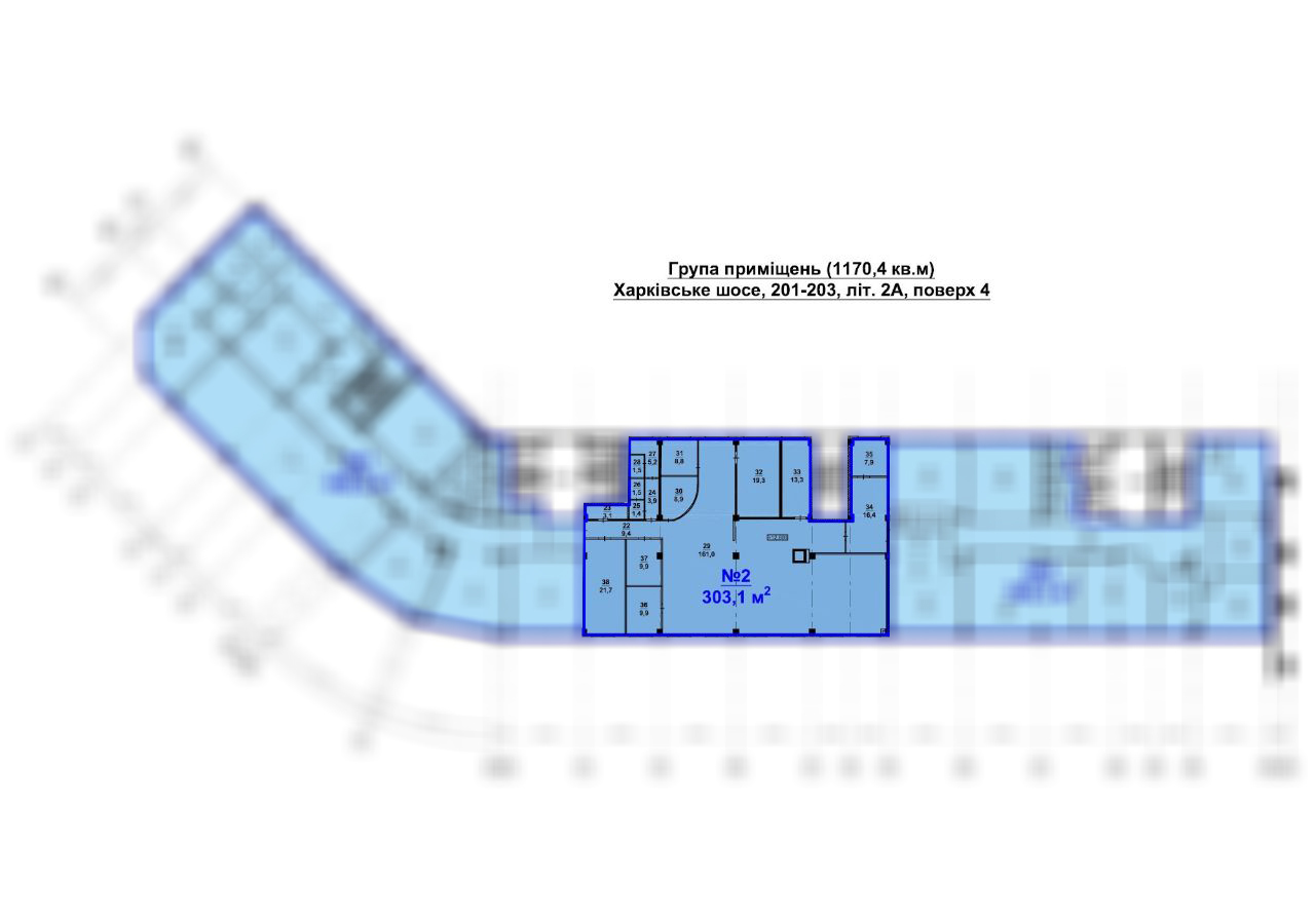 Офісний бізнес-центр Харківський, м.Київ, Дарницький район — вид 1