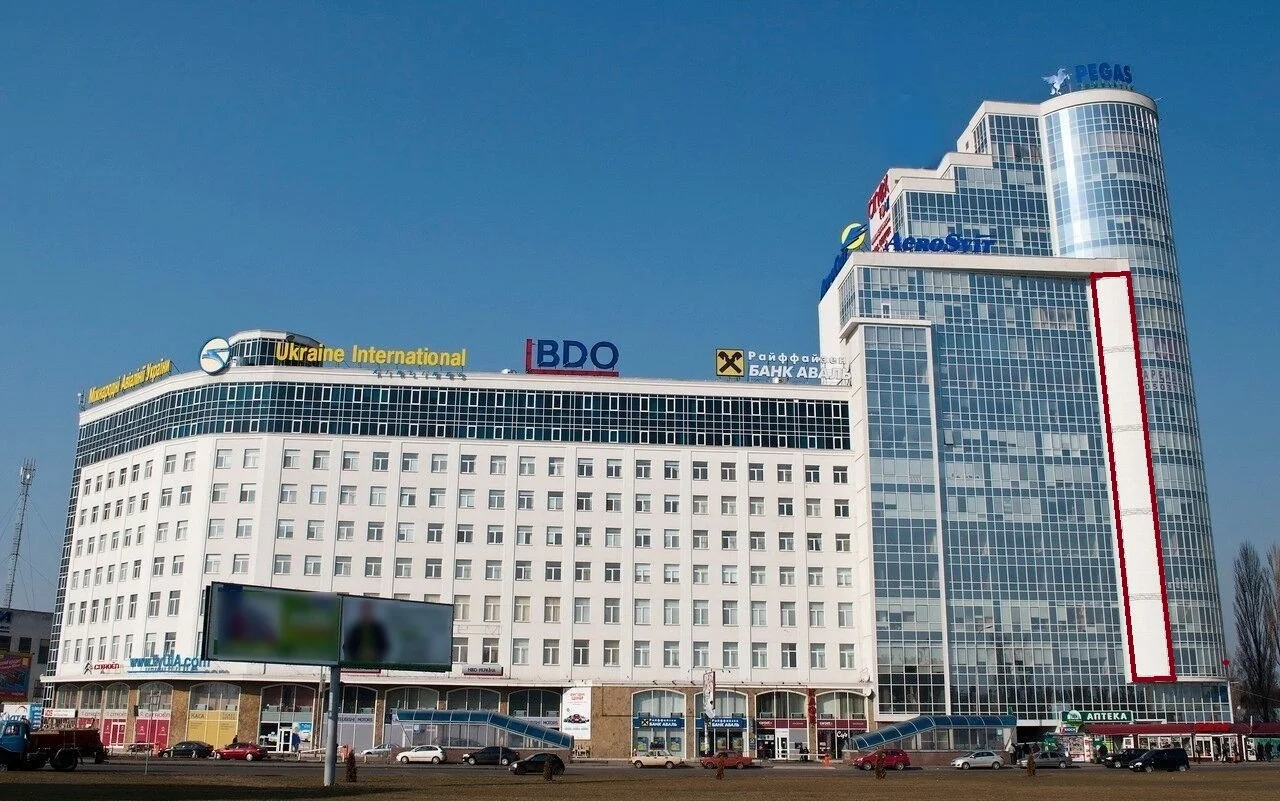 Оренда/Продаж Рекламна площа 199 м², Харківське шосе, 201-203, Офісний бізнес-центр Харківський, Дарницький район, Київ — фото 1